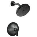 One Handle Single Function Shower Faucet in Matte Black (Trim Only)