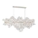 Eurofase Champagne Silver 40W 15-Light Halogen Chandelier 