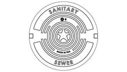 48 in. Sanitary Sewer Manhole Cover