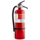 First Alert White Dry Powder, Steel and Plastic Fire Extinguisher 