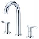 Gerber Plumbing Chrome Two Handle Widespread Bathroom Sink Faucet Lever Handle 