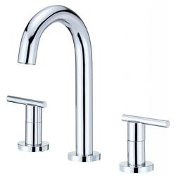 Two Handle Widespread Bathroom Sink Faucet in Chrome