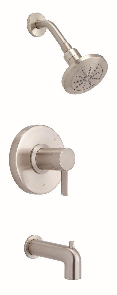 Gerber Plumbing Brushed Nickel Single Handle Single Function Bathtub & Shower Faucet Trim Only 