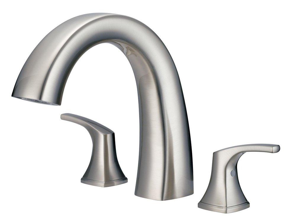 Gerber Plumbing Brushed Nickel Two Handle Roman Tub Faucets (Trim Only) 
