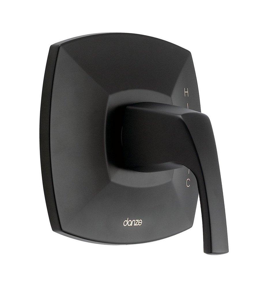 Gerber Plumbing Satin Black Valve Trim 