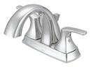 Gerber Plumbing Chrome Two Handle Centerset Bathroom Sink Faucet Lever Handle 