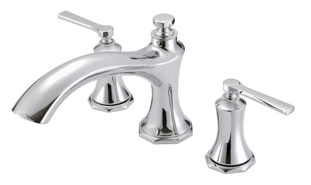 Gerber Plumbing Chrome Two Handle Roman Tub Faucet Trim Only 