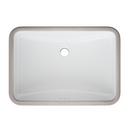 22-13/16 x 16-1/8 in. Rectangular Undermount Bathroom Sink in White
