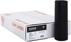 38 x 63 in. 2.5 mil Can Liner in Black (Case of 50)