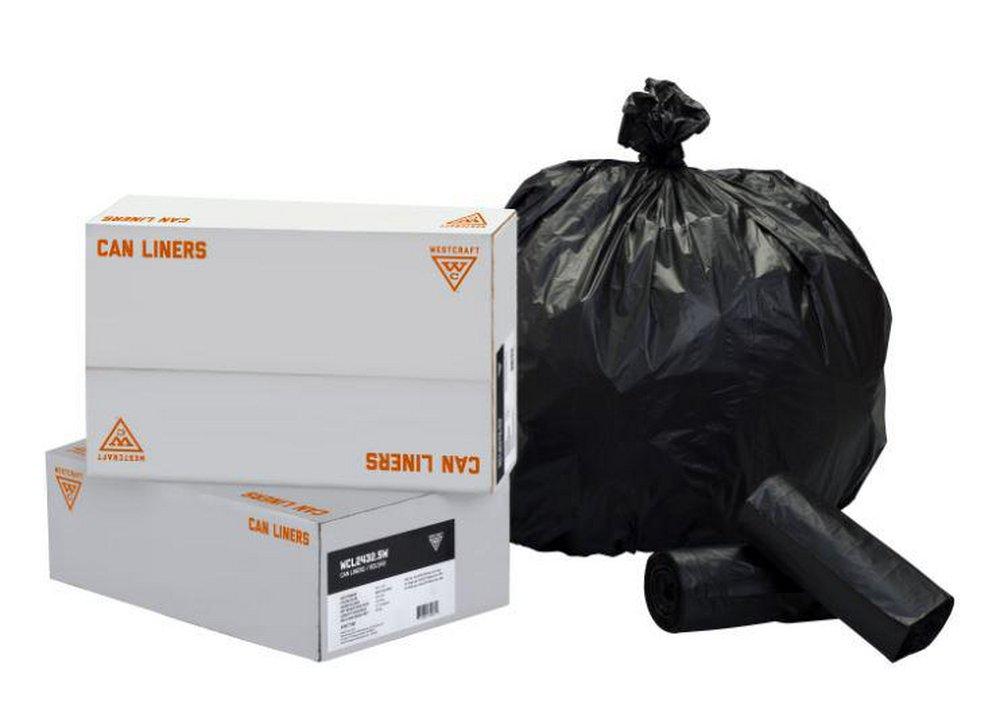 Westcraft Black 24 x 33 in. 6 mic Can Liner (Case of 1000) 