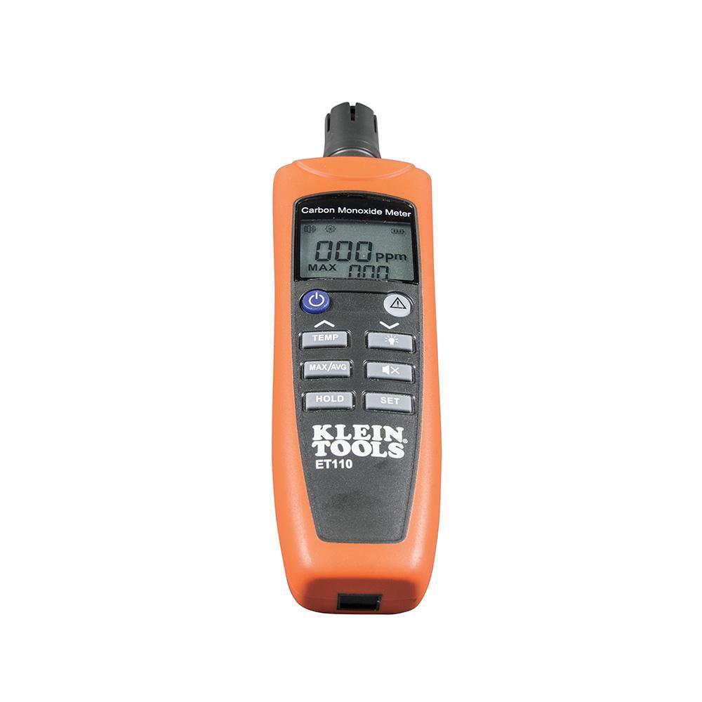 Klein Tools Black Battery Carbon Monoxide Detector 