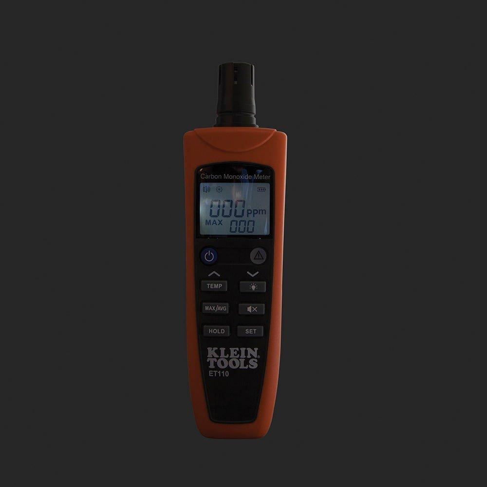 Klein Tools Black Battery Carbon Monoxide Detector 
