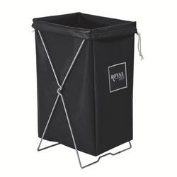 Vinyl Hamper in Black