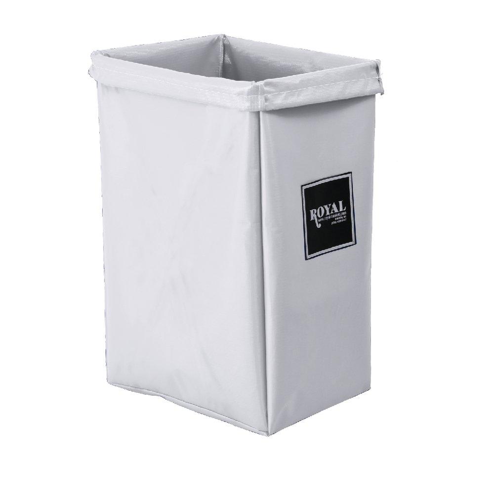 Royal Basket Trucks White Vinyl Hamper Replacement Bag 