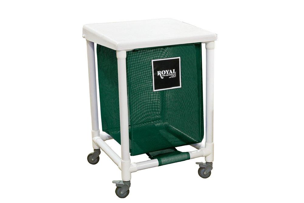 Royal Basket Trucks Green PVC Hamper 