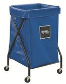 Royal Basket Trucks Blue Vinyl X-Frame Cart 