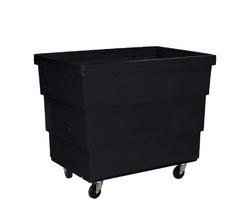 Steel Recycle Cart in Black