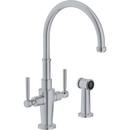 Franke Satin Nickel Two Handle Kitchen Faucet