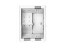 79 x 59 in. Whirlpool Drop-In Bathtub with Center Drain in White