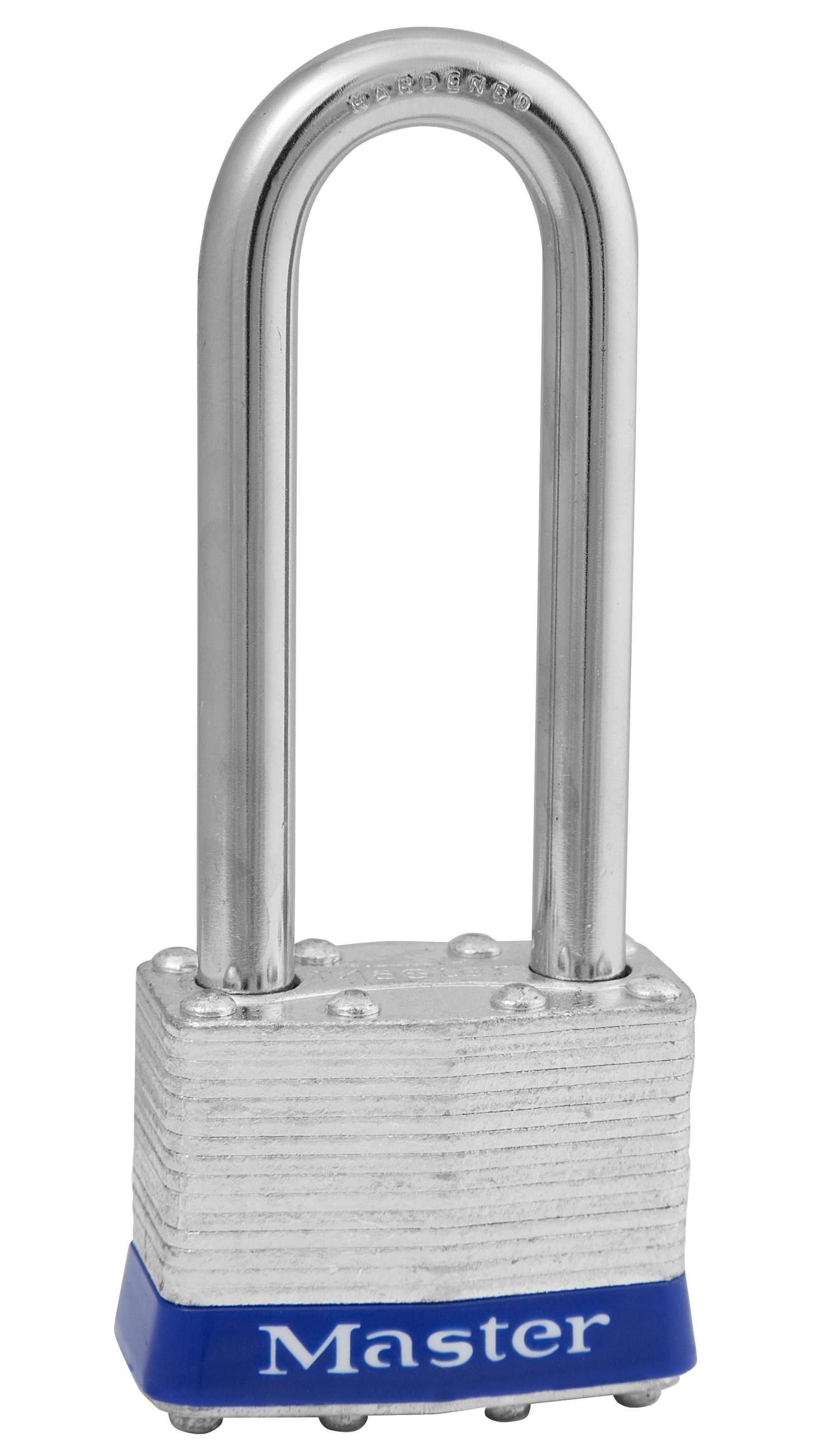 Master Lock Steel 2-1/2 x 0.75 x 1-3/4 in. Security Grade 1 Steel Padlock 