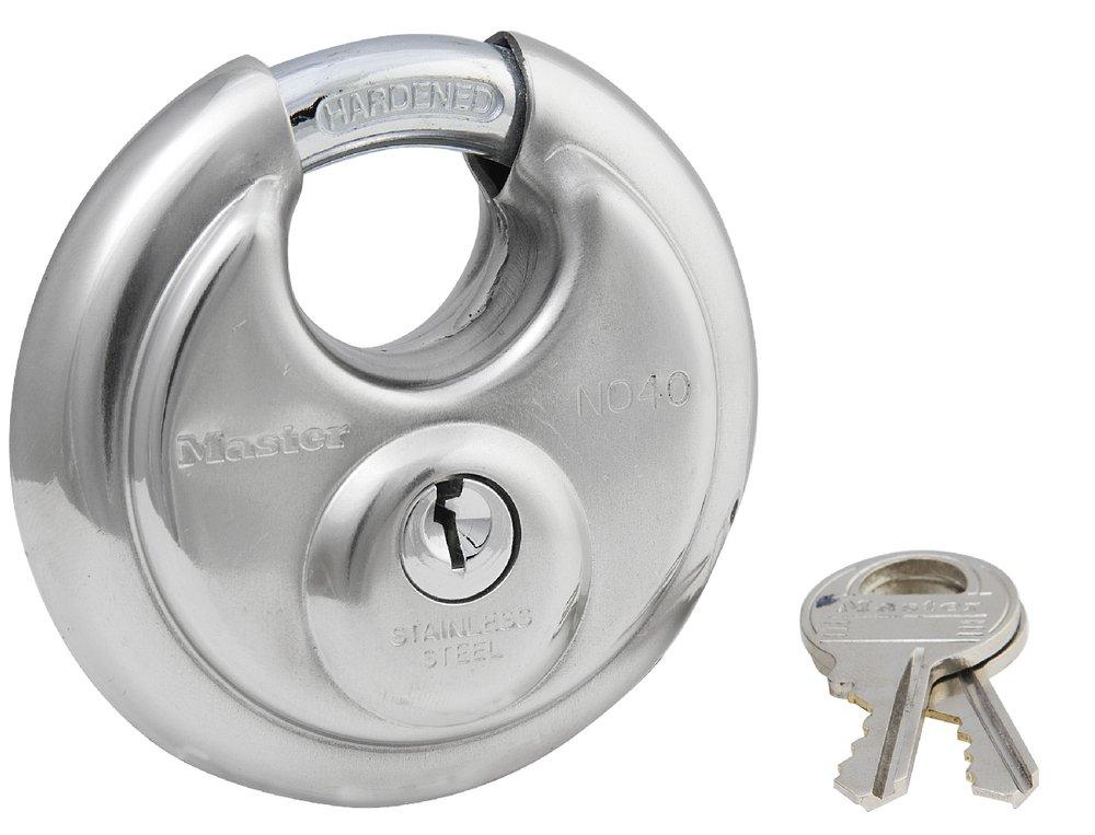Master Lock Stainless Steel 2-3/4 x 5/8 in. 4-Pin Cylinder Padlock Shackle 