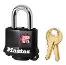 1-9/16 x 1-1/16 x 1 in. Thermoplastic and Steel Padlock Shackle in Black