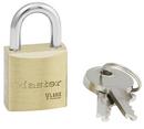 Master Lock Brass 3/4 x 7/16 in. Padlock Shackle Keyed Alike 