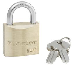 1-1/8 x 9/16 x 3/8 in. Padlock Shackle Keyed Alike in Brass