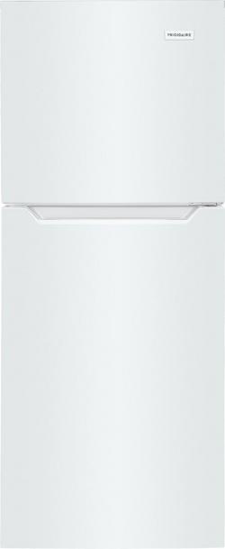 10 cu. ft. Top Mount Freezer Refrigerator in White