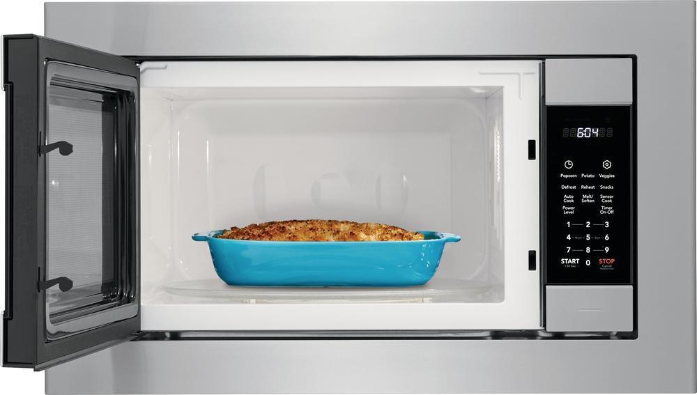 Frigidaire Stainless 13-5/8 in. 2.2 cu. ft. 1200 W Built-In Microwave 