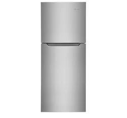 12 cu. ft. Top Mount Freezer Refrigerator in Brushed Steel