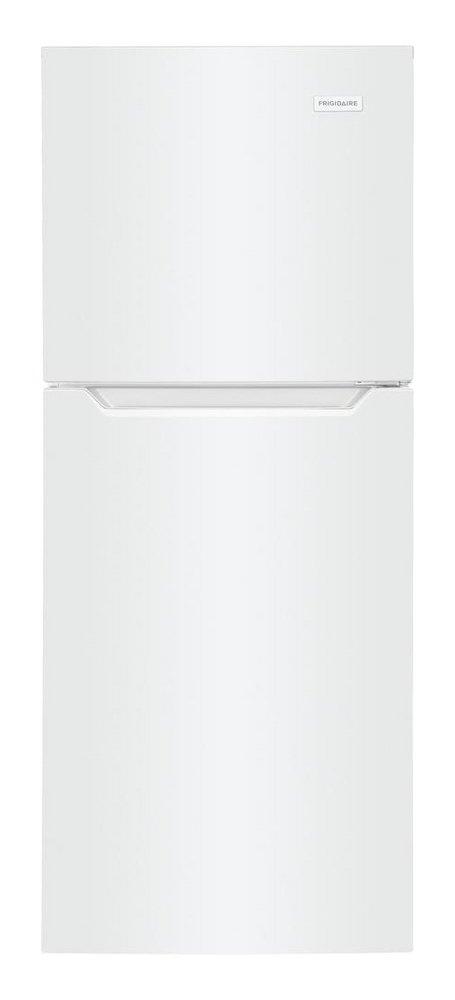 Frigidaire White 23-3/4 in. 8.4 cu. ft. Top Mount Freezer Refrigerator 