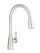 Mirabelle® Stainless Steel Single Handle Pull Down Kitchen Faucet