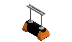 16 in. Standard Rooftop Support Block Extension (13/16 in. Channel)