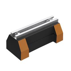 10 in. Standard Rooftop Support Block (13/16 in. Channel)