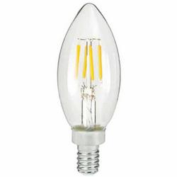 5.5W Dimmable LED Candelabra E-12 Bulb