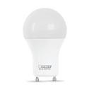 10W A19 LED Bulb GU24 Base 4100 Kelvin 240 Degree Dimmable (2 Pack) 120V in Cool White