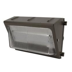 76W 120/277V 5000K LED Wall Pack Security Light in Bronze