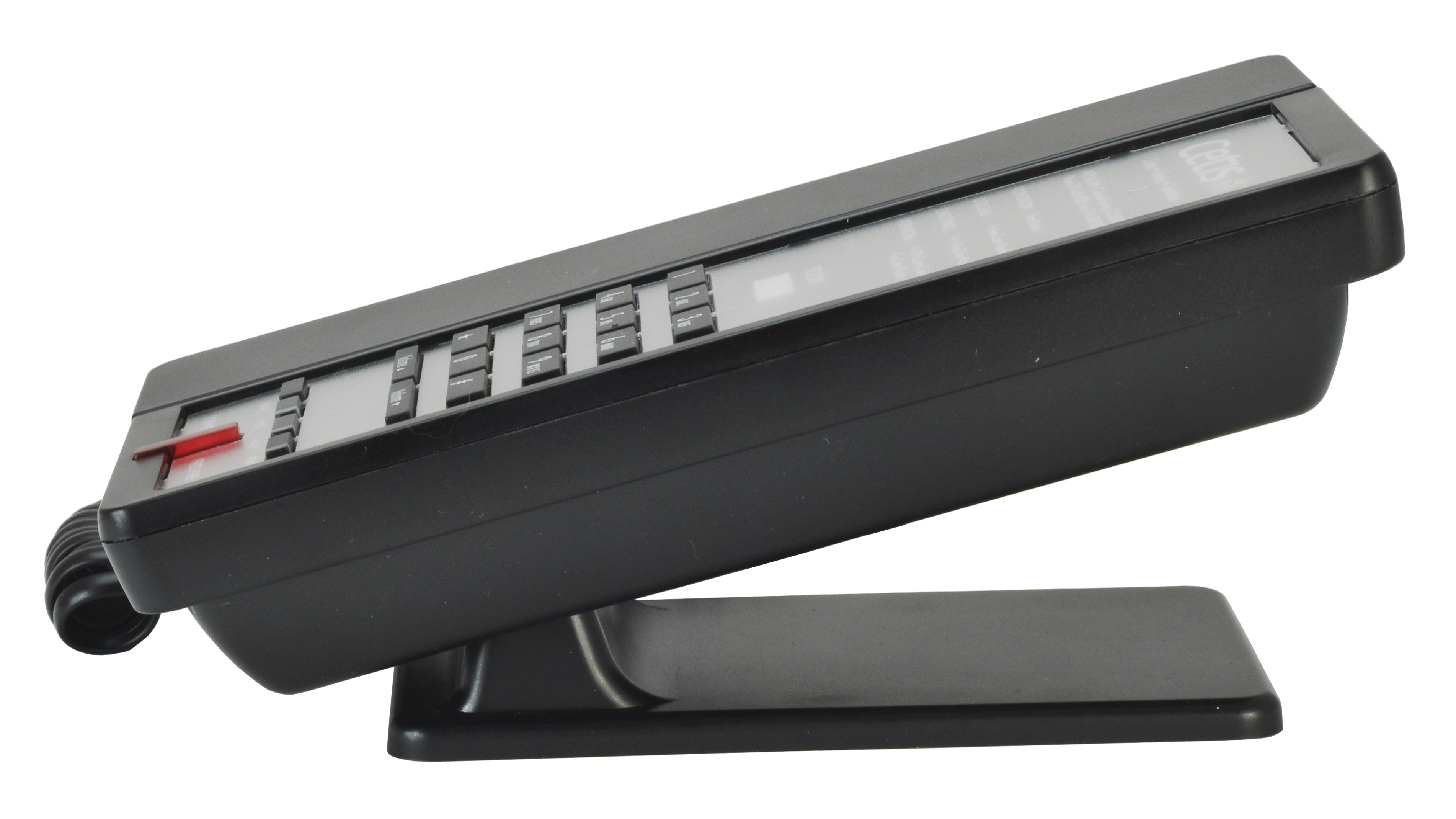 Cetis Black Single-Line Hotel Speakerphone with Message Waiting Light 