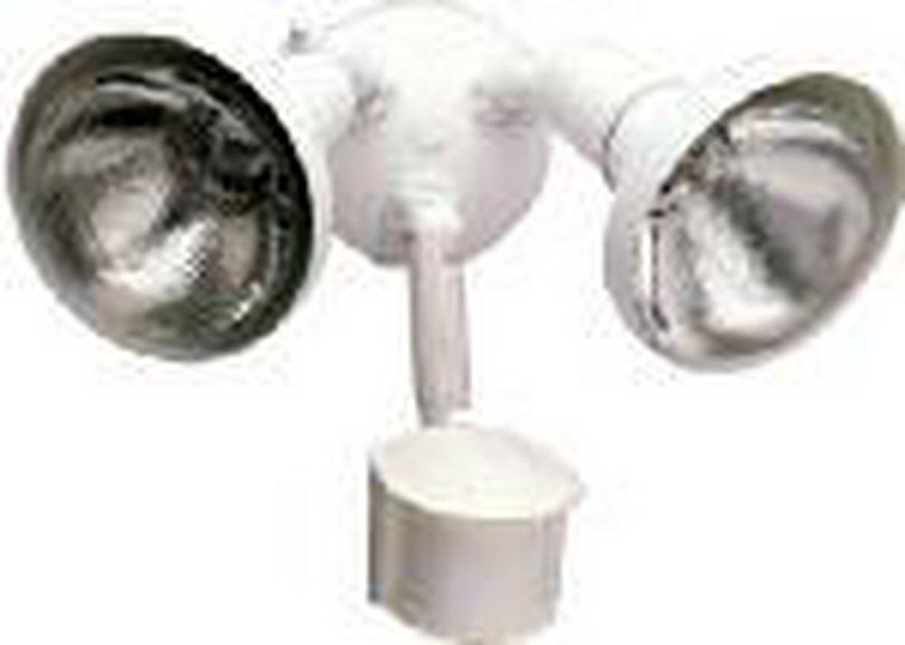 HALO White 200 W 2 Light Incandescent Flood Light 