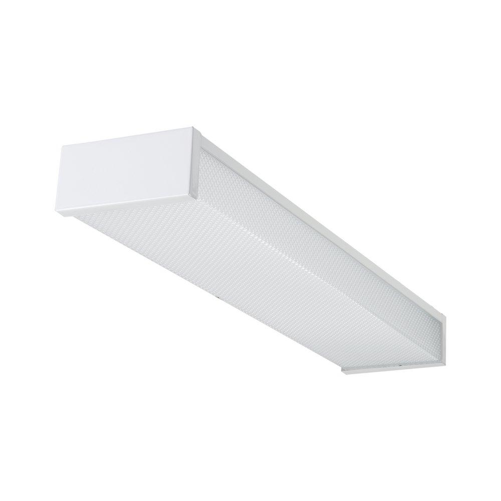 Metalux Lighting White 17W 120V 1-Light 4000 Kelvin Integrated LED Wraparound Light 