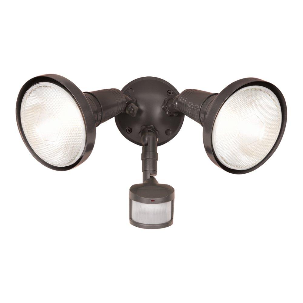 HALO Bronze 200 W 2 Light Incandescent Flood Light 