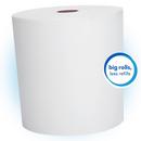Scott&reg; White 8 in. High Capacity Hard Roll Towel in White (Case of 12) 
