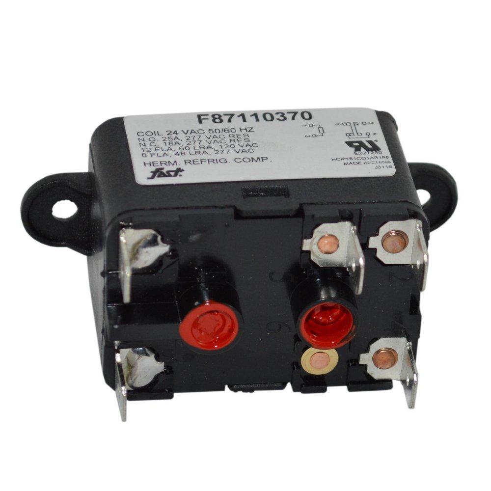 International Comfort Products 8A Single Pole Double Throw Coil Heavy Duty Fan Relay 