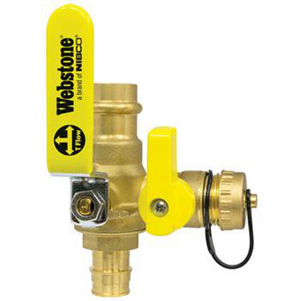 Webstone a brand of NIBCO Forged Brass Full Port Press x F1960 250# Ball Valve 