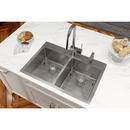 Elkay Polished Satin 33 x 22 in. 2-Hole Stainless Steel Double Bowl Dual Mount Kitchen Sink 