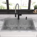 Elkay Polished Satin 33 x 22 in. 2-Hole Stainless Steel Double Bowl Dual Mount Kitchen Sink 