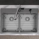 Elkay Polished Satin 33 x 22 in. 2-Hole Stainless Steel Double Bowl Dual Mount Kitchen Sink 