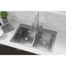 Elkay Polished Satin 33 x 22 in. Stainless Steel Double Bowl Dual Mount Kitchen Sink in Polished Satin 