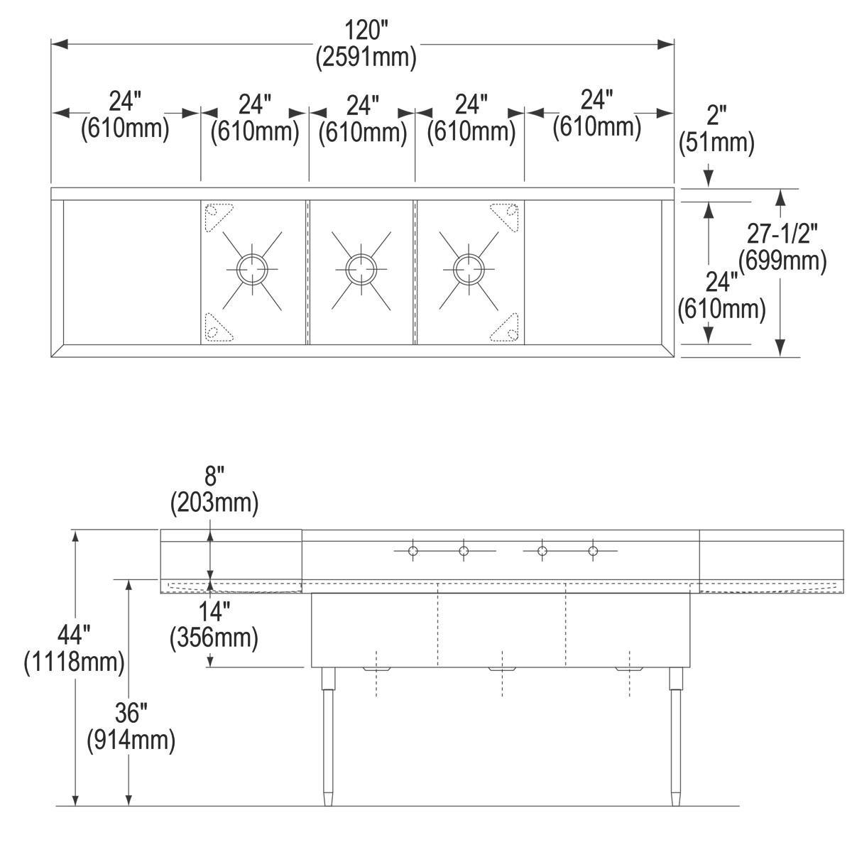 Elkay Polished Satin 33 x 22 in. Stainless Steel Double Bowl Dual Mount Kitchen Sink in Polished Satin 